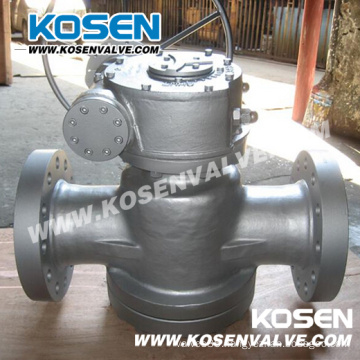 Worm Gear Inverted Pressure Balance Lubricated Plug Valves